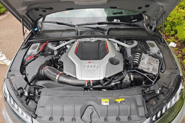 Used Audi RS 4 2021 RS4 Avant Obsidian Edition Engine Bay