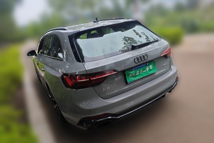 Used Audi RS 4 2021 RS4 Avant Obsidian Edition Rear Left 45 Deg
