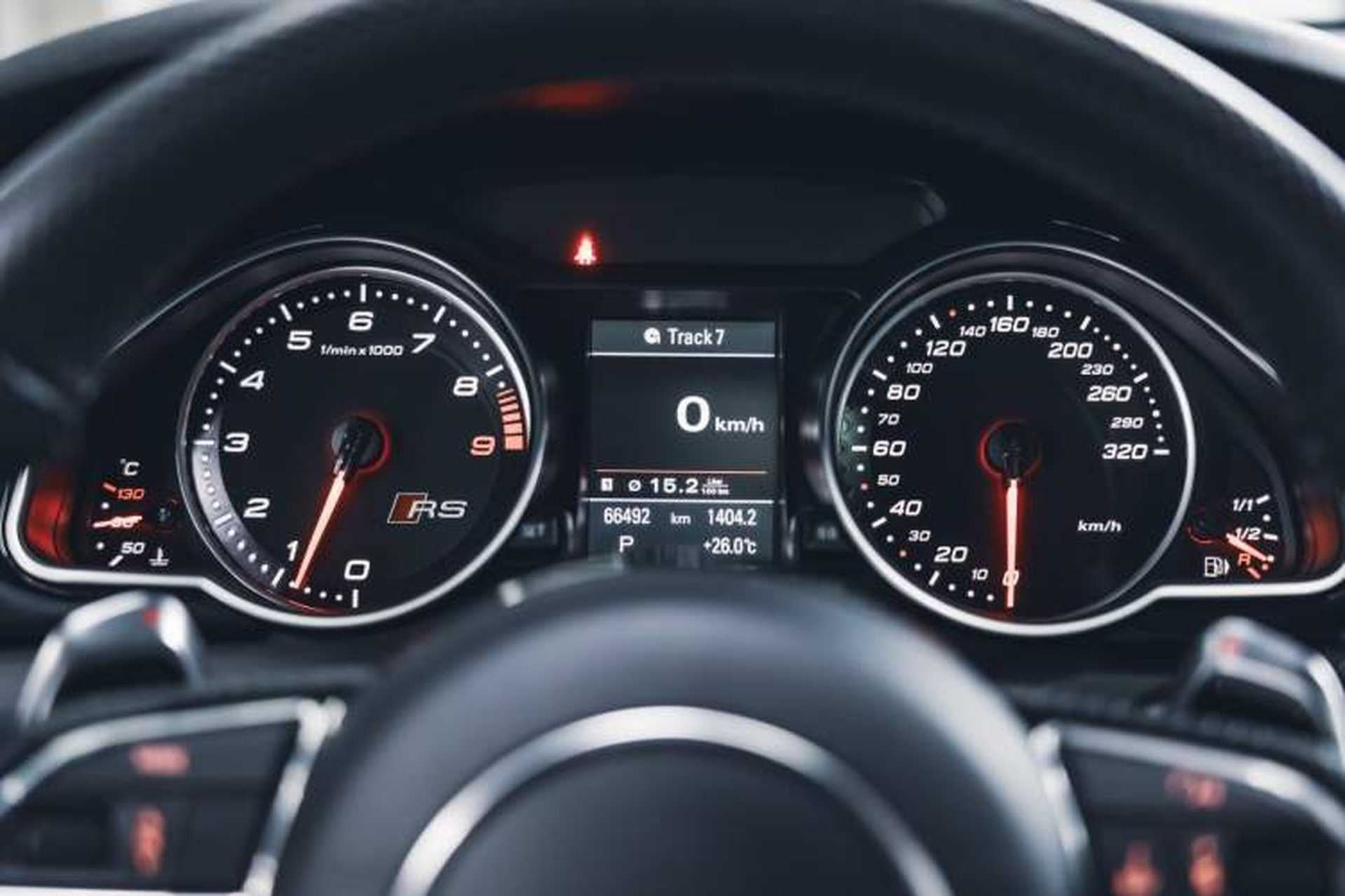 Used Audi RS 5 2012 RS 5 Coupe Odometer Close Up