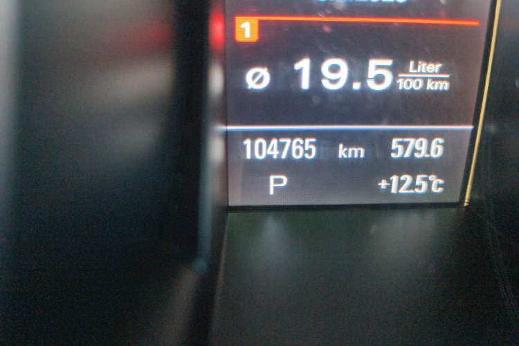 Used Audi RS 5 2013 RS 5 Cabriolet Odometer Close Up