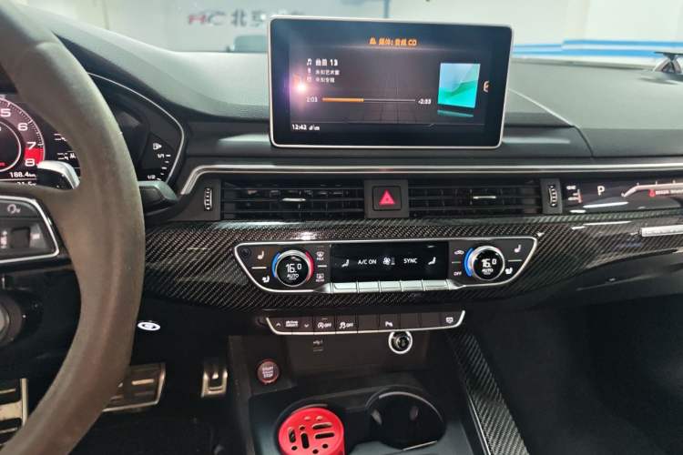 Used Audi RS 5 2019 RS 5 2.9T Coupe Audio And AC Panel