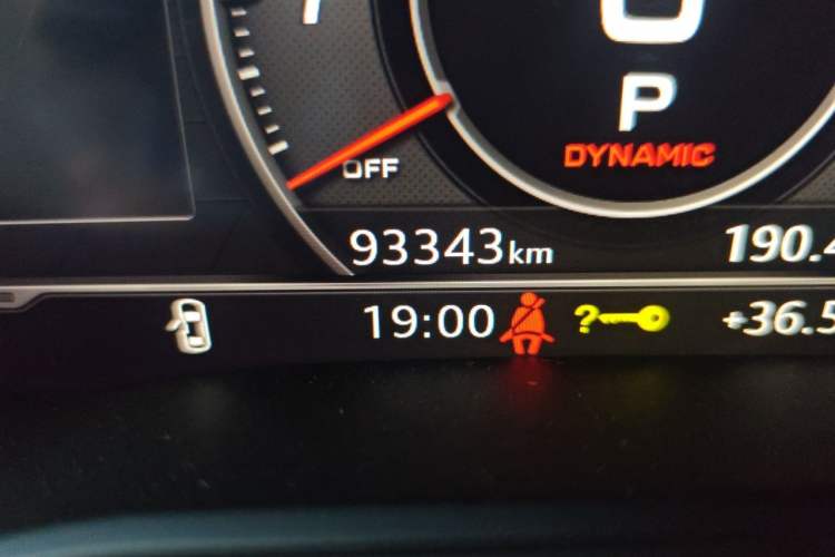Used Audi RS 5 2019 RS 5 2.9T Coupe Odometer Close Up