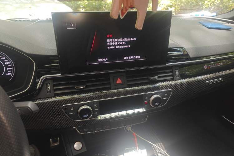 Used Audi RS 5 2020 RS 5 2.9T Sportback Audio And AC Panel