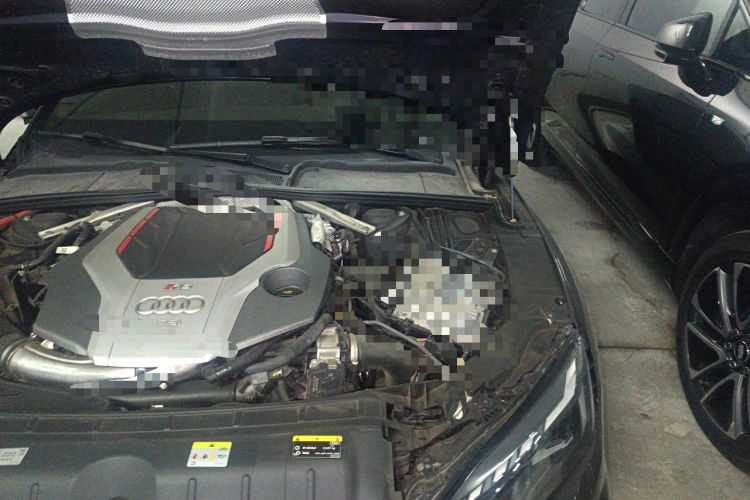 Used Audi RS 5 2021 RS 5 2.9T Sportback Obsidian Edition Engine Bay Left