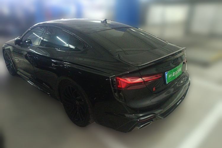 Used Audi RS 5 2021 RS 5 2.9T Sportback Obsidian Edition Rear Left 45 Deg