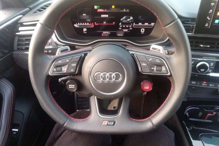 Used Audi RS 5 2021 RS 5 2.9T Sportback Dark Gold Edition Steering Wheel
