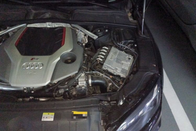 Used Audi RS 5 2022 RS 5 2.9T Coupe Obsidian Edition Engine Bay Left