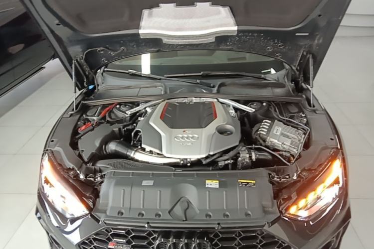 Used Audi RS 5 2022 RS 5 2.9T Sportback Dark Gold Edition Engine Bay