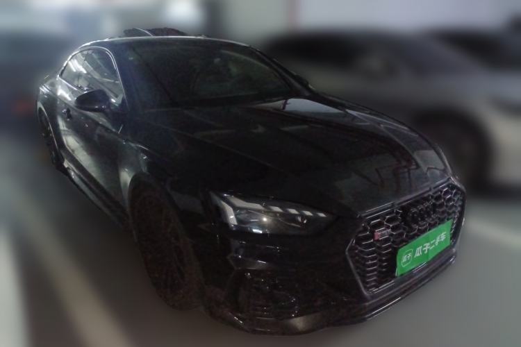 Used Audi RS 5 2022 RS 5 2.9T Coupe Obsidian Edition Front Right 45 Deg