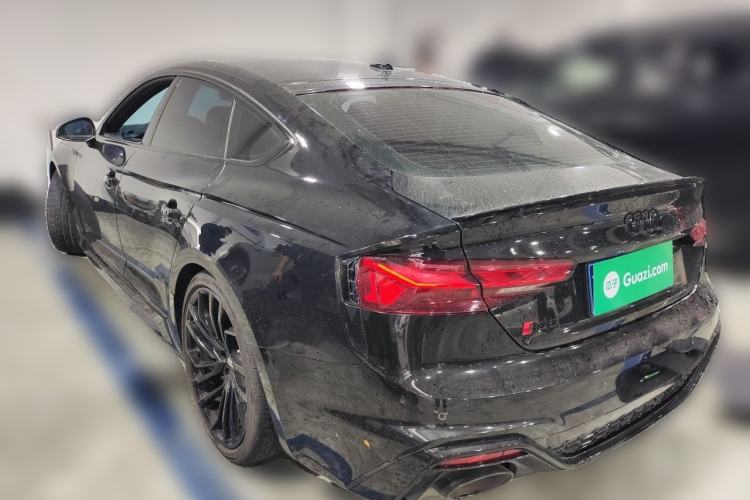 Used Audi RS 5 2022 RS 5 2.9T Sportback Obsidian Edition Rear Left 45 Deg