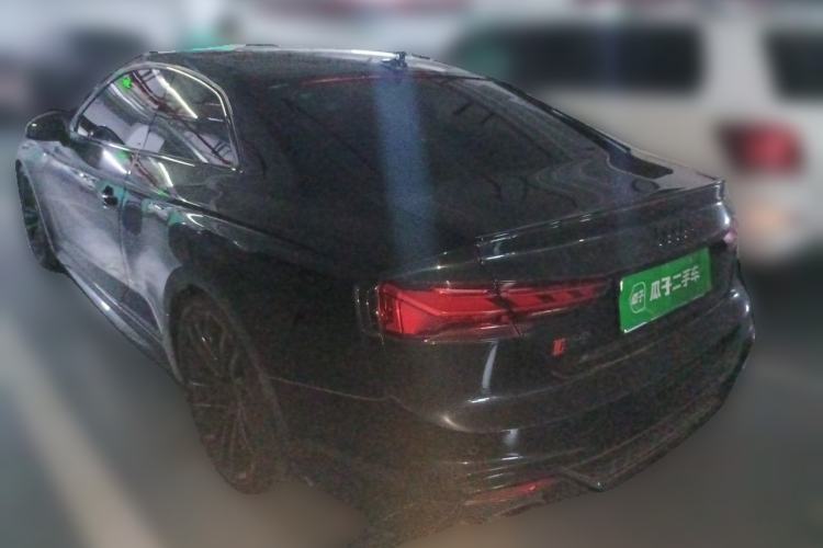 Used Audi RS 5 2022 RS 5 2.9T Coupe Obsidian Edition Rear Left 45 Deg