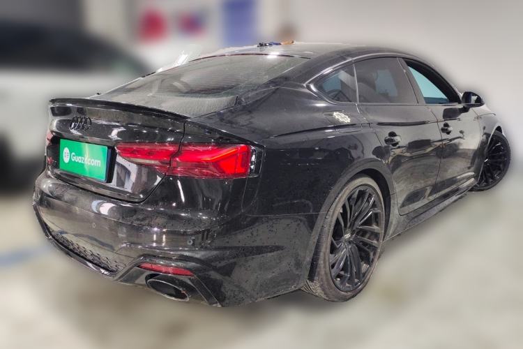 Used Audi RS 5 2022 RS 5 2.9T Sportback Obsidian Edition Rear Right 45 Deg