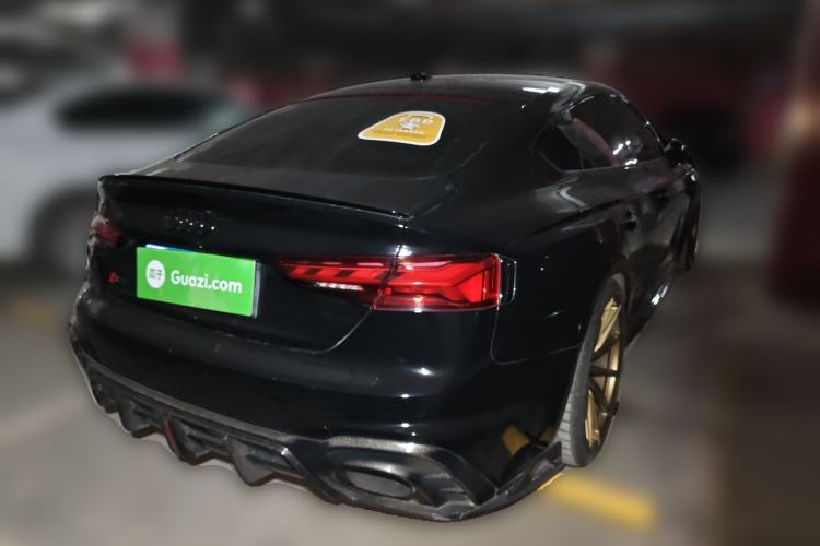 Used Audi RS 5 2022 RS 5 2.9T Sportback Dark Gold Edition Rear Right 45 Deg