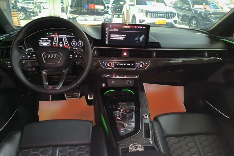Used Audi RS 5 2022 RS 5 2.9T Sportback Dark Gold Edition Center Console