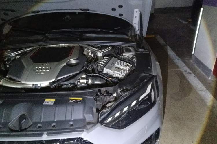 Used Audi RS 5 2022 RS 5 2.9T Sportback Dark Gold Edition Engine Bay Left