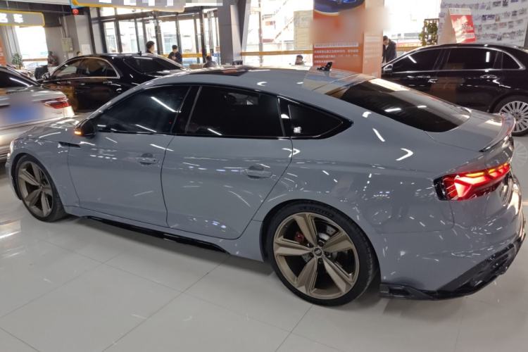 Used Audi RS 5 2022 RS 5 2.9T Sportback Dark Gold Edition Left Side