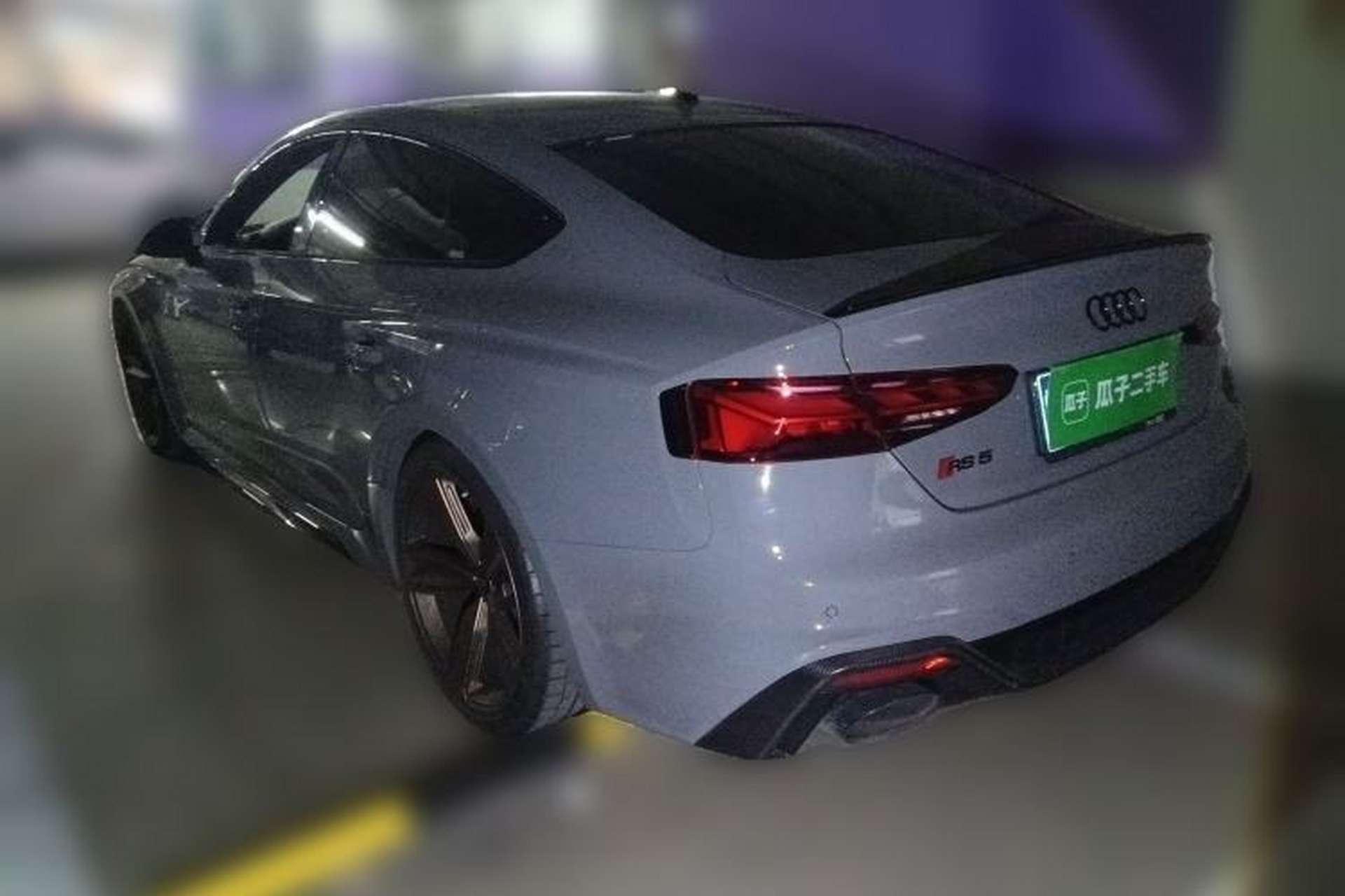 Used Audi RS 5 2022 RS 5 2.9T Sportback Dark Gold Edition Rear Left 45 Deg
