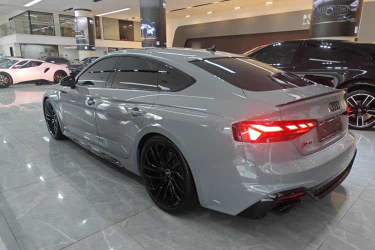 Used Audi RS 5 2022 RS 5 2.9T Sportback Obsidian Edition Rear Left 45 Deg