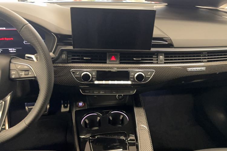 Used Audi RS 5 2023 RS 5 2.9T Sportback Dark Gold Edition Audio And AC Panel