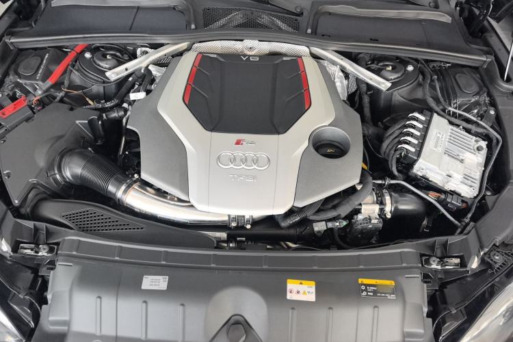 Used Audi RS 5 2023 RS 5 2.9T Sportback Dark Gold Edition Engine Bay
