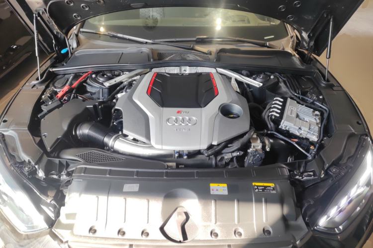Used Audi RS 5 2023 RS 5 2.9T Coupe Dark Gold Edition Engine Bay