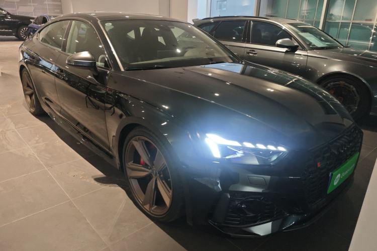 Used Audi RS 5 2023 RS 5 2.9T Sportback Dark Gold Edition Front Right 45 Deg