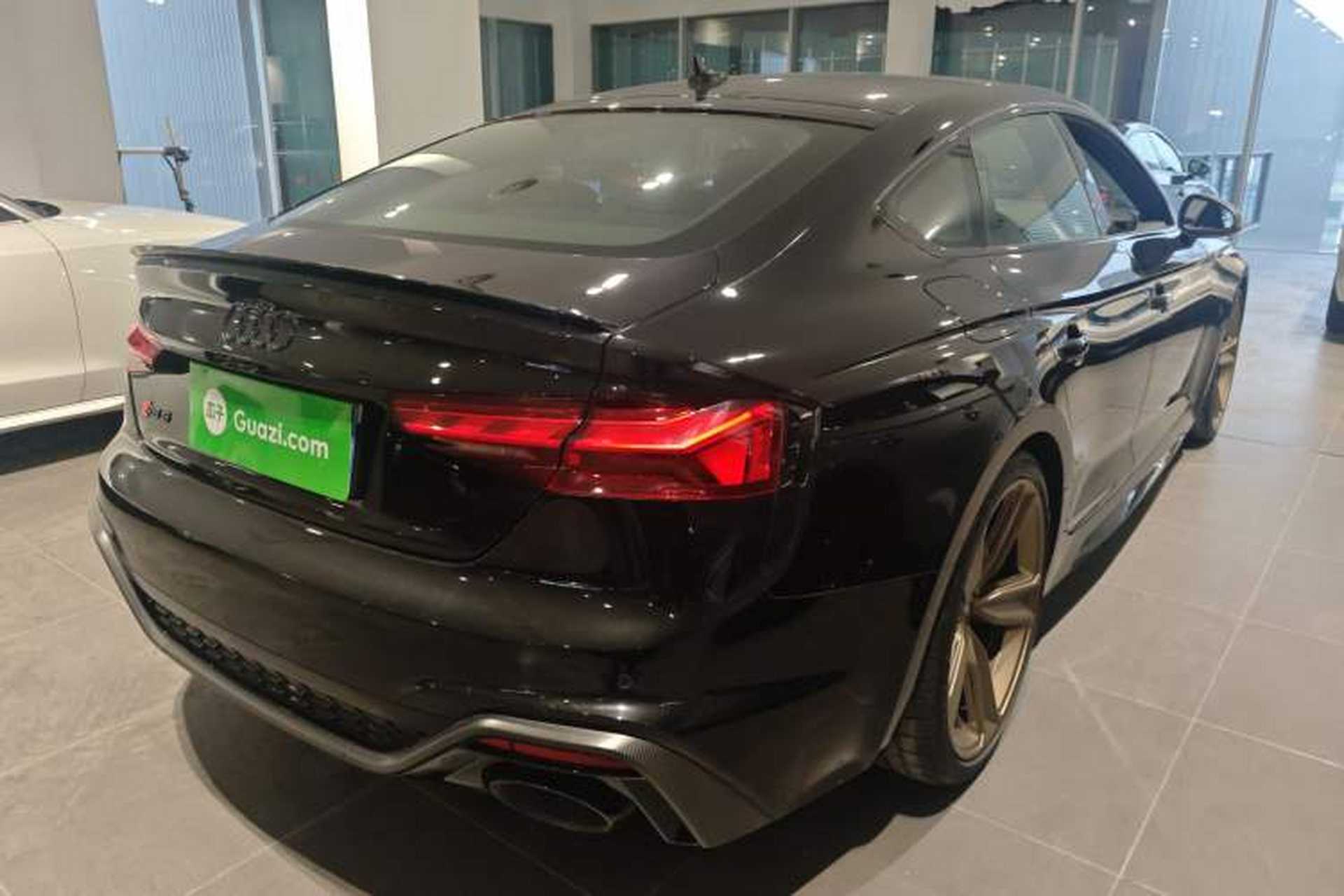 Used Audi RS 5 2023 RS 5 2.9T Coupe Dark Gold Edition Rear Right 45 Deg