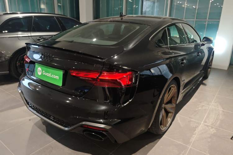 Used Audi RS 5 2023 RS 5 2.9T Sportback Dark Gold Edition Rear Right 45 Deg