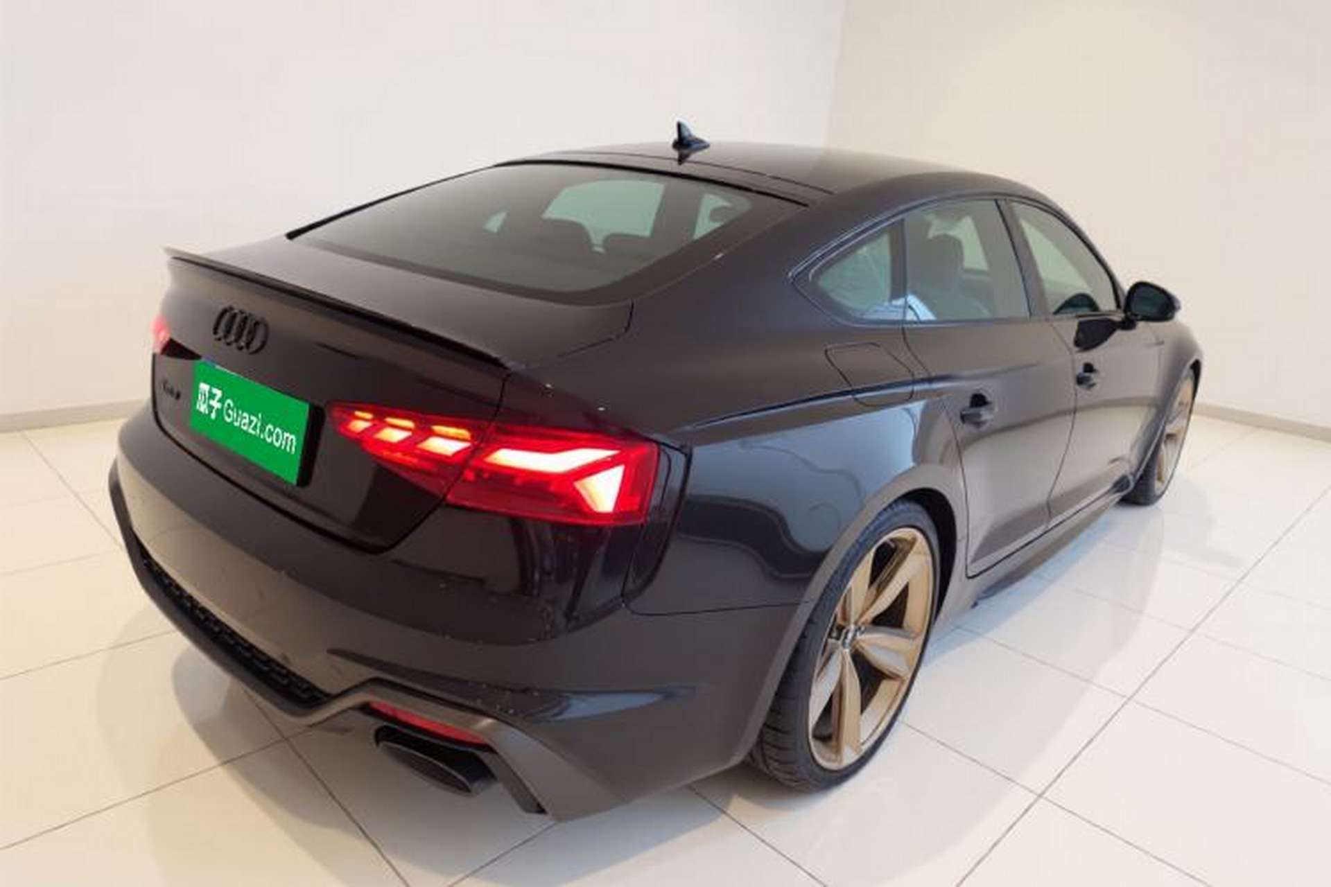 Used Audi RS 5 2023 RS 5 2.9T Coupe Dark Gold Edition Rear Right 45 Deg