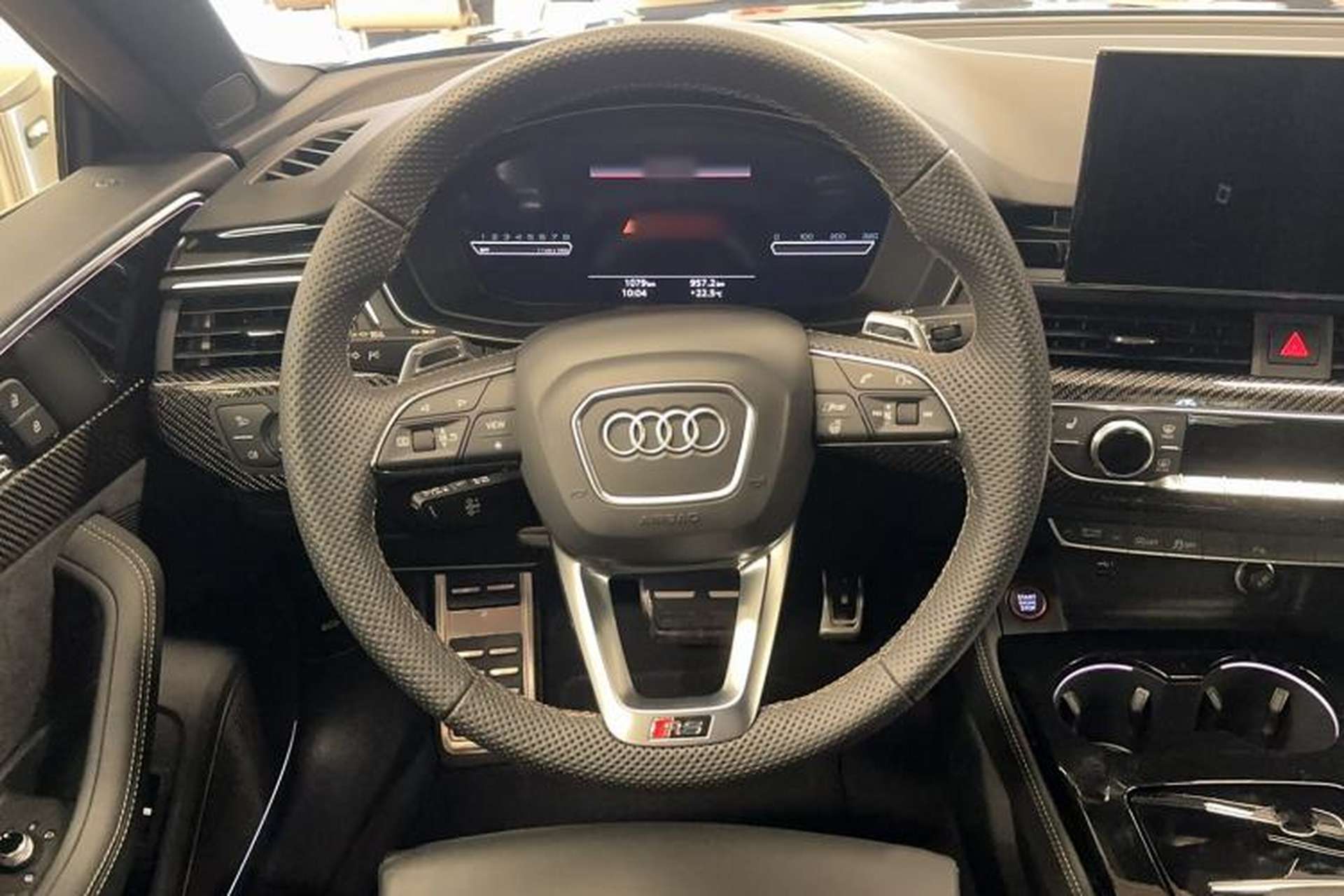 Used Audi RS 5 2023 RS 5 2.9T Sportback Dark Gold Edition Steering Wheel