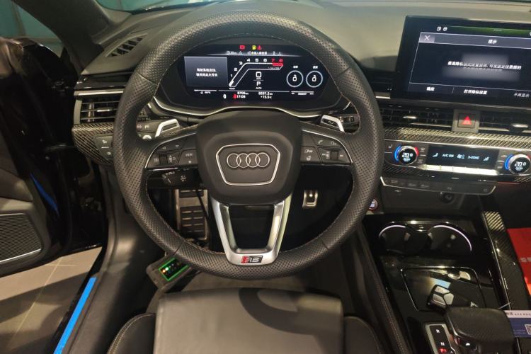 Used Audi RS 5 2023 RS 5 2.9T Sportback Dark Gold Edition Steering Wheel