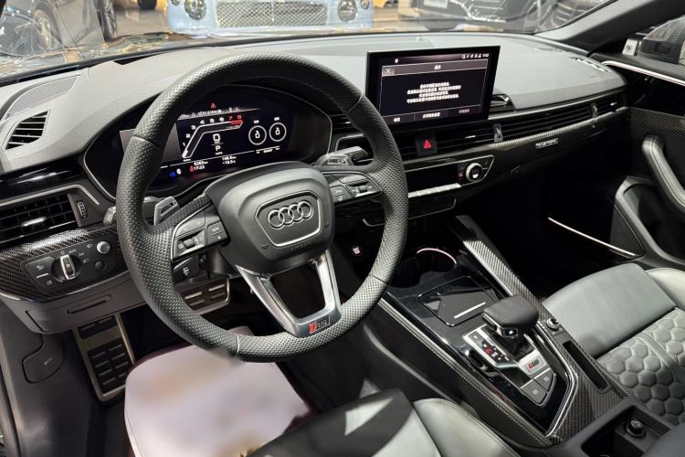 Used Audi RS 5 2023 RS 5 2.9T Sportback Dark Gold Edition Steering Wheel