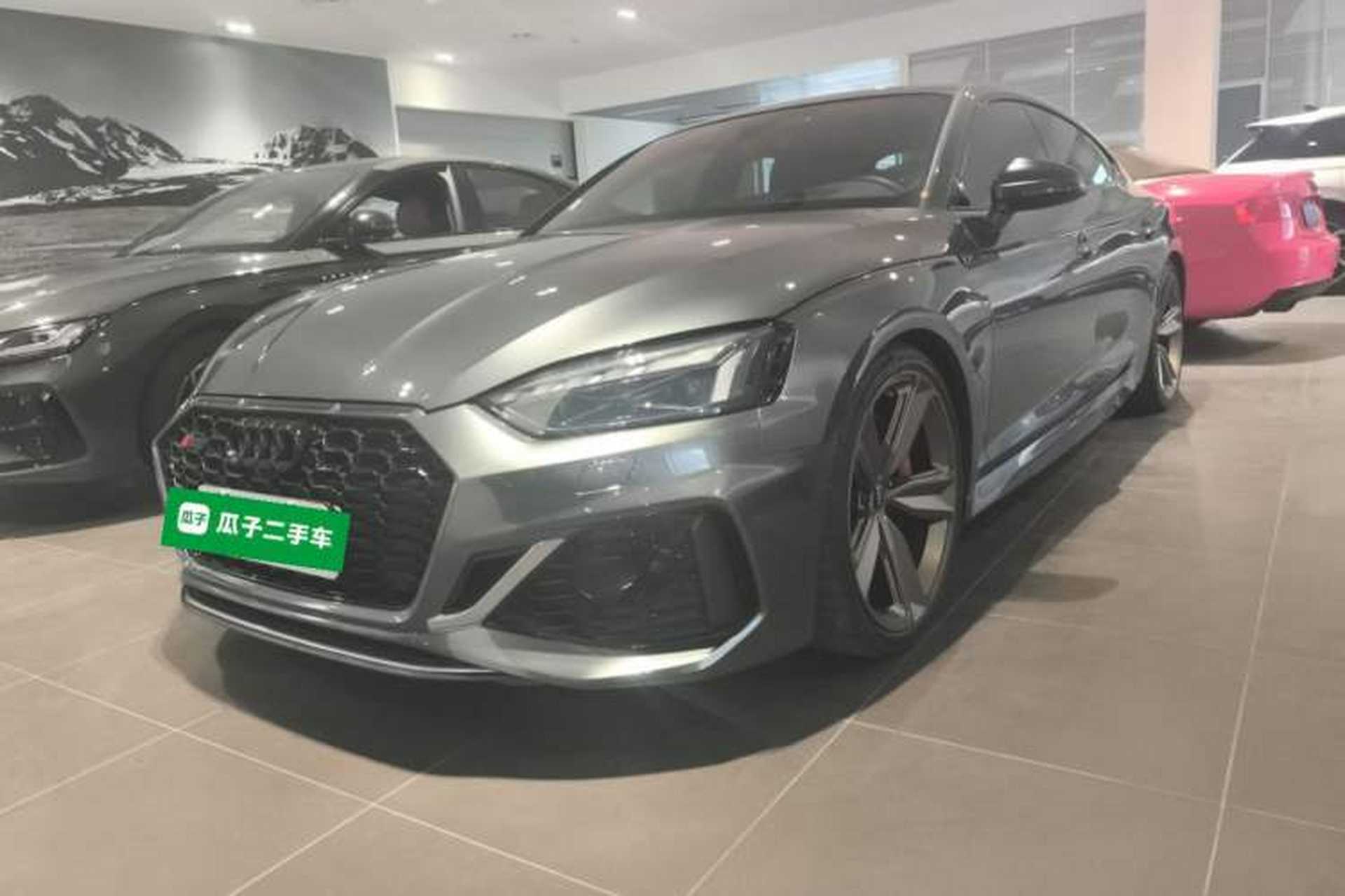 Used Audi RS 5 2023 RS 5 2.9T Sportback Dark Gold Edition Front Left 45 Deg