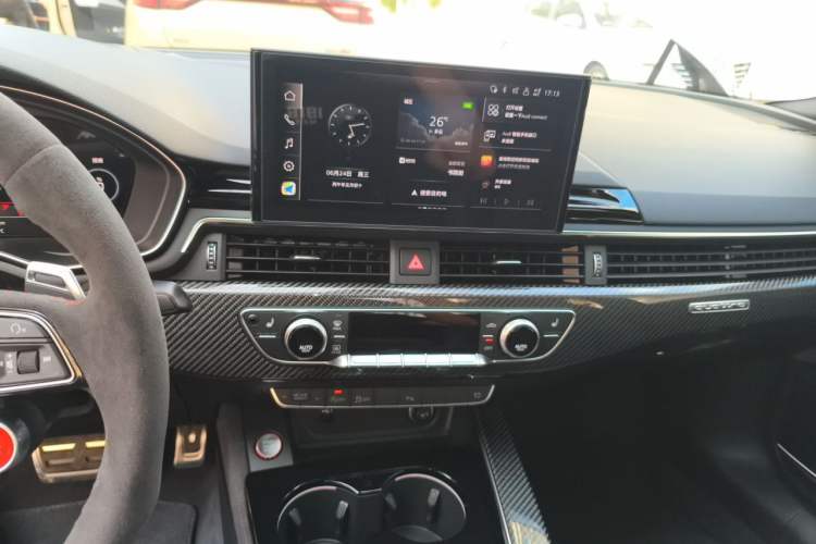 Used Audi RS 5 2024 RS 5 2.9T Coupe Performance Edition Audio And AC Panel