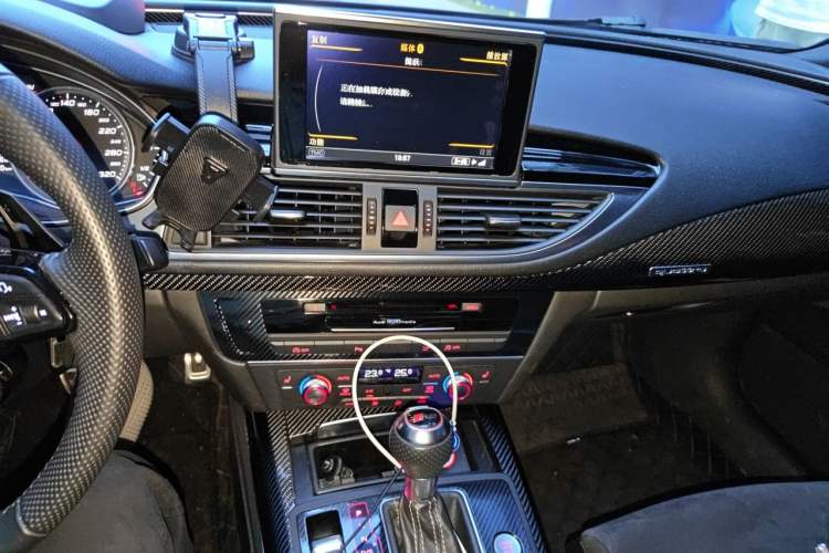 Used Audi RS 7 2014 RS 7 4.0T Sportback Audio And AC Panel