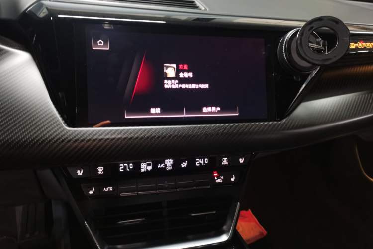 Used Audi RS e-tron GT 2023 Basic Model Audio And AC Panel