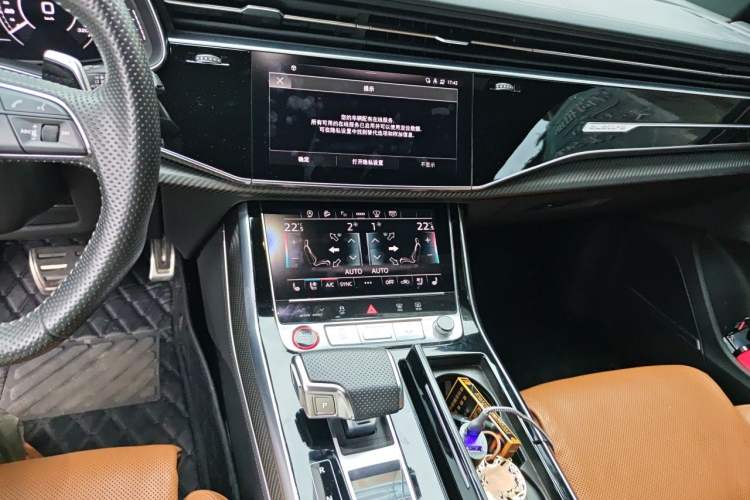 Used Audi RS Q8 2021 RS Q8 4.0T Prestige Edition Audio And AC Panel