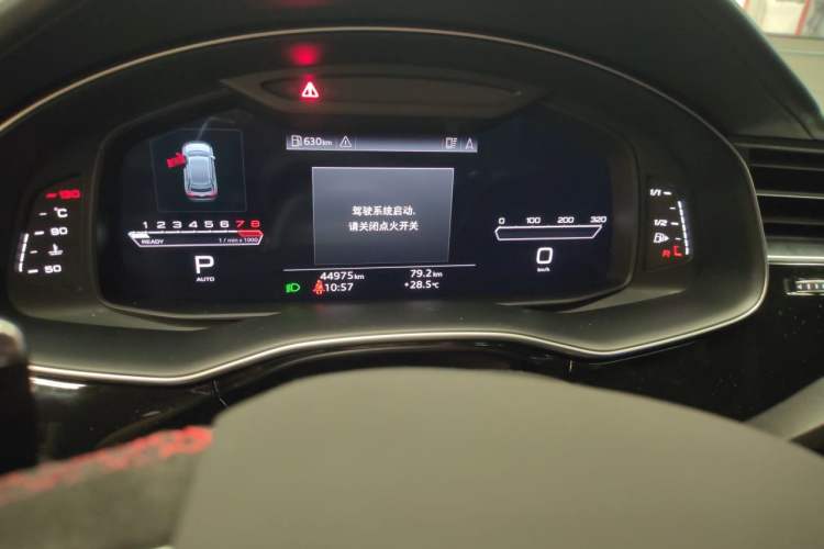 Used Audi RS Q8 2022 RS Q8 4.0T Odometer Close Up