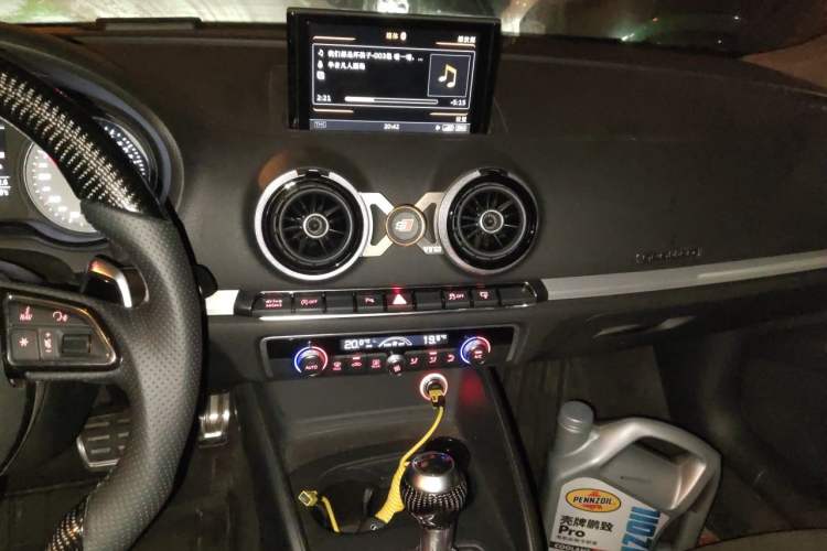 Used Audi S3 2015 S3 2.0T Limousine Audio And AC Panel