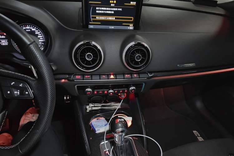 Used Audi S3 2015 S3 2.0T Limousine Audio And AC Panel