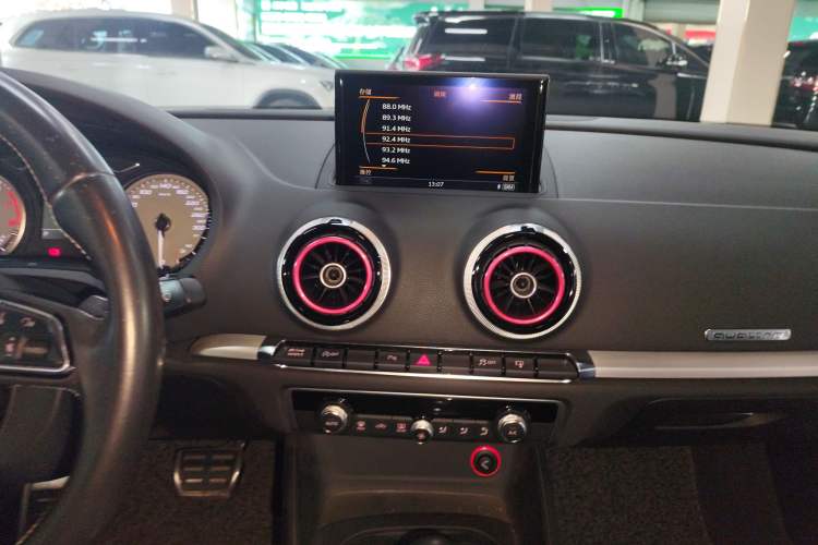 Used Audi S3 2015 S3 2.0T Limousine Audio And AC Panel