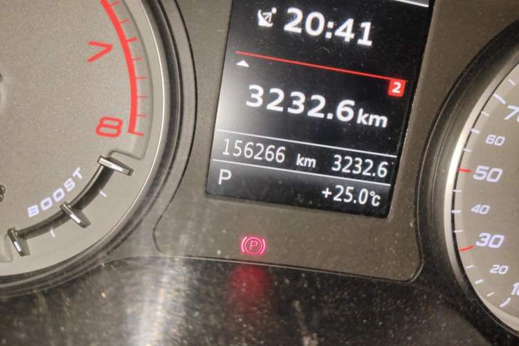Used Audi S3 2015 S3 2.0T Limousine Odometer Close Up