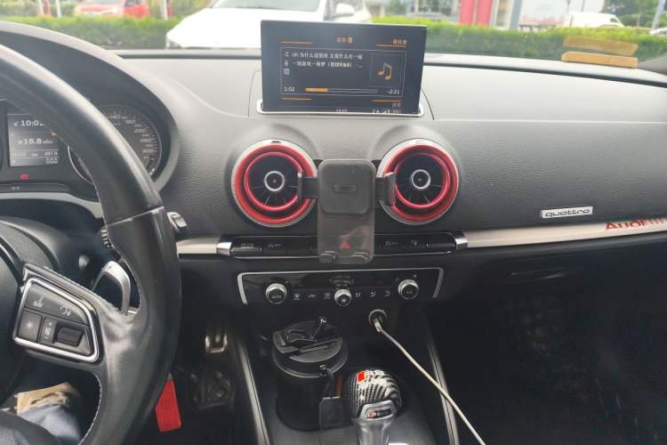 Used Audi S3 2015 S3 2.0T Limousine Audio And AC Panel