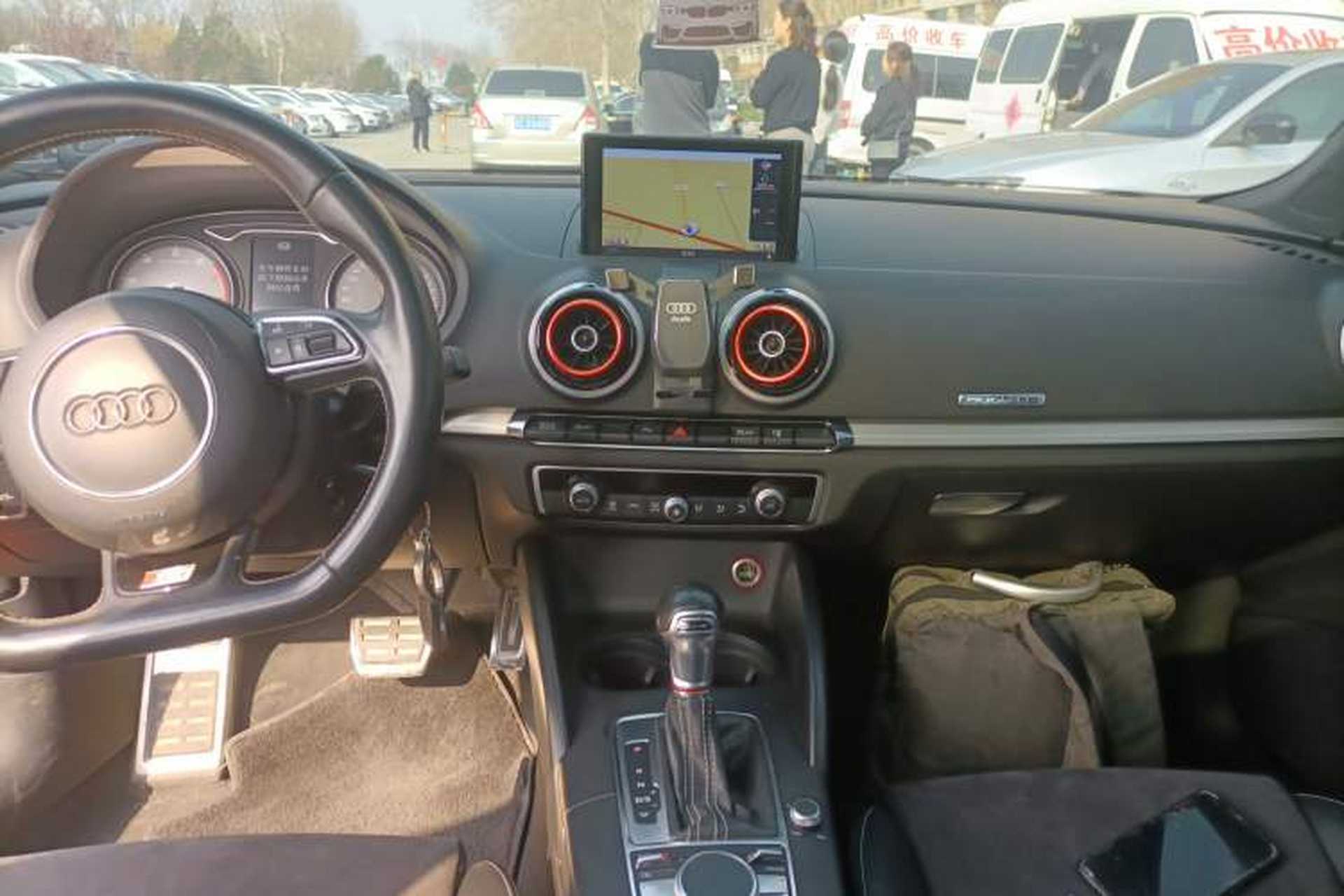 Used Audi S3 2015 S3 2.0T Limousine Audio And AC Panel