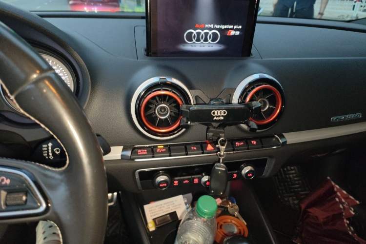 Used Audi S3 2015 S3 2.0T Limousine Audio And AC Panel