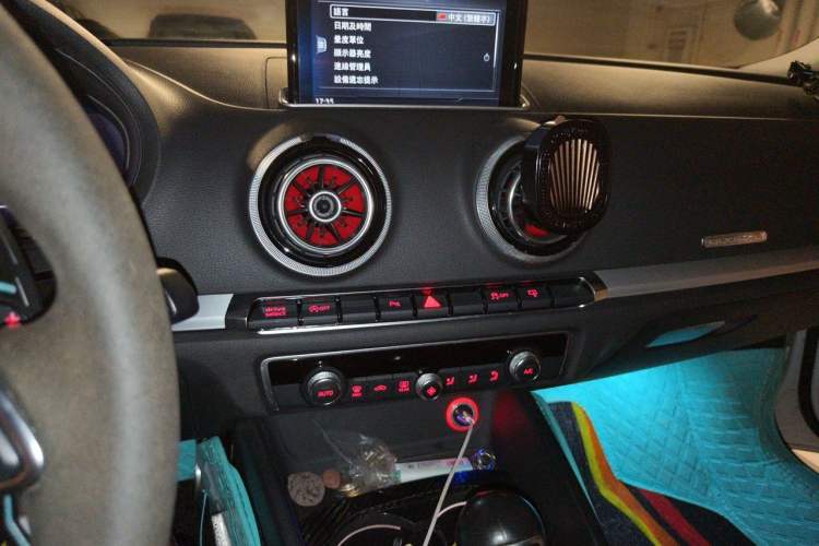 Used Audi S3 2015 S3 2.0T Limousine Audio And AC Panel