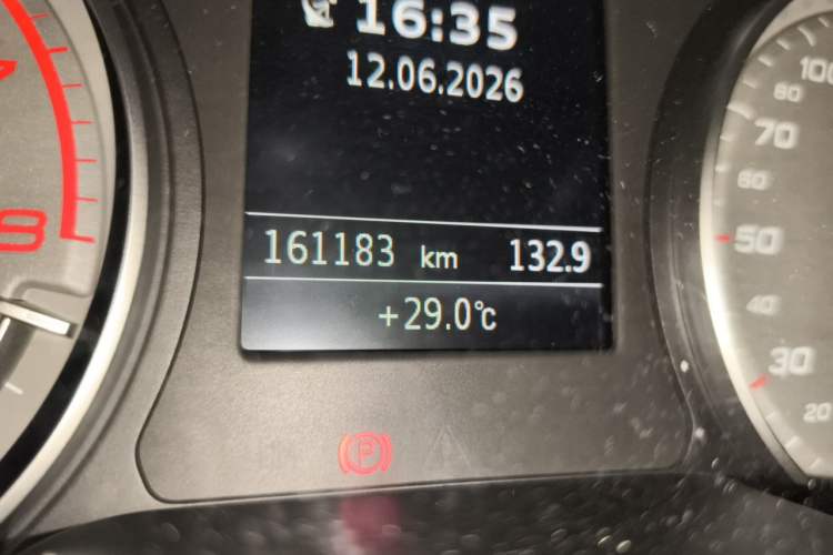 Used Audi S3 2015 S3 2.0T Limousine Odometer Close Up