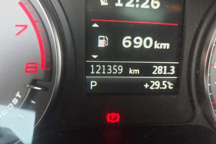 Used Audi S3 2015 S3 2.0T Limousine Odometer Close Up