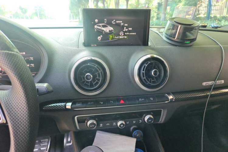 Used Audi S3 2017 Year Restyled S3 2.0T Limousine Audio And AC Panel