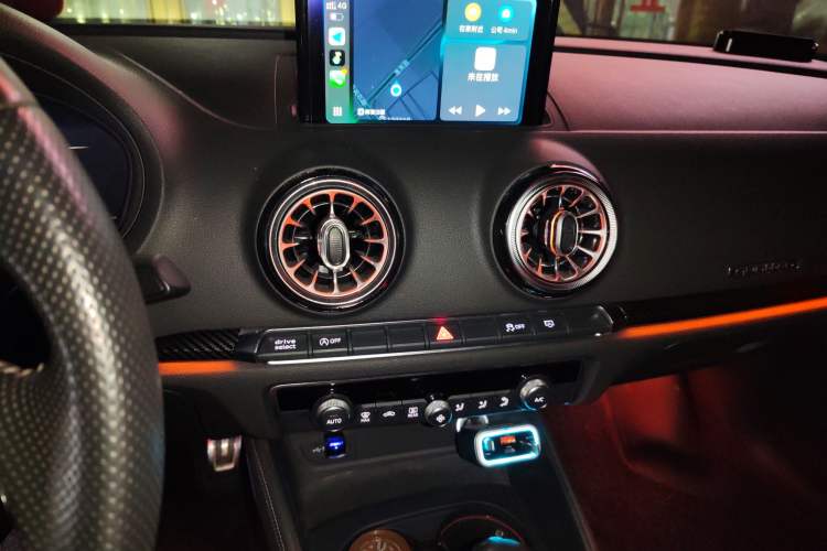 Used Audi S3 2017 Year Restyled S3 2.0T Limousine Audio And AC Panel